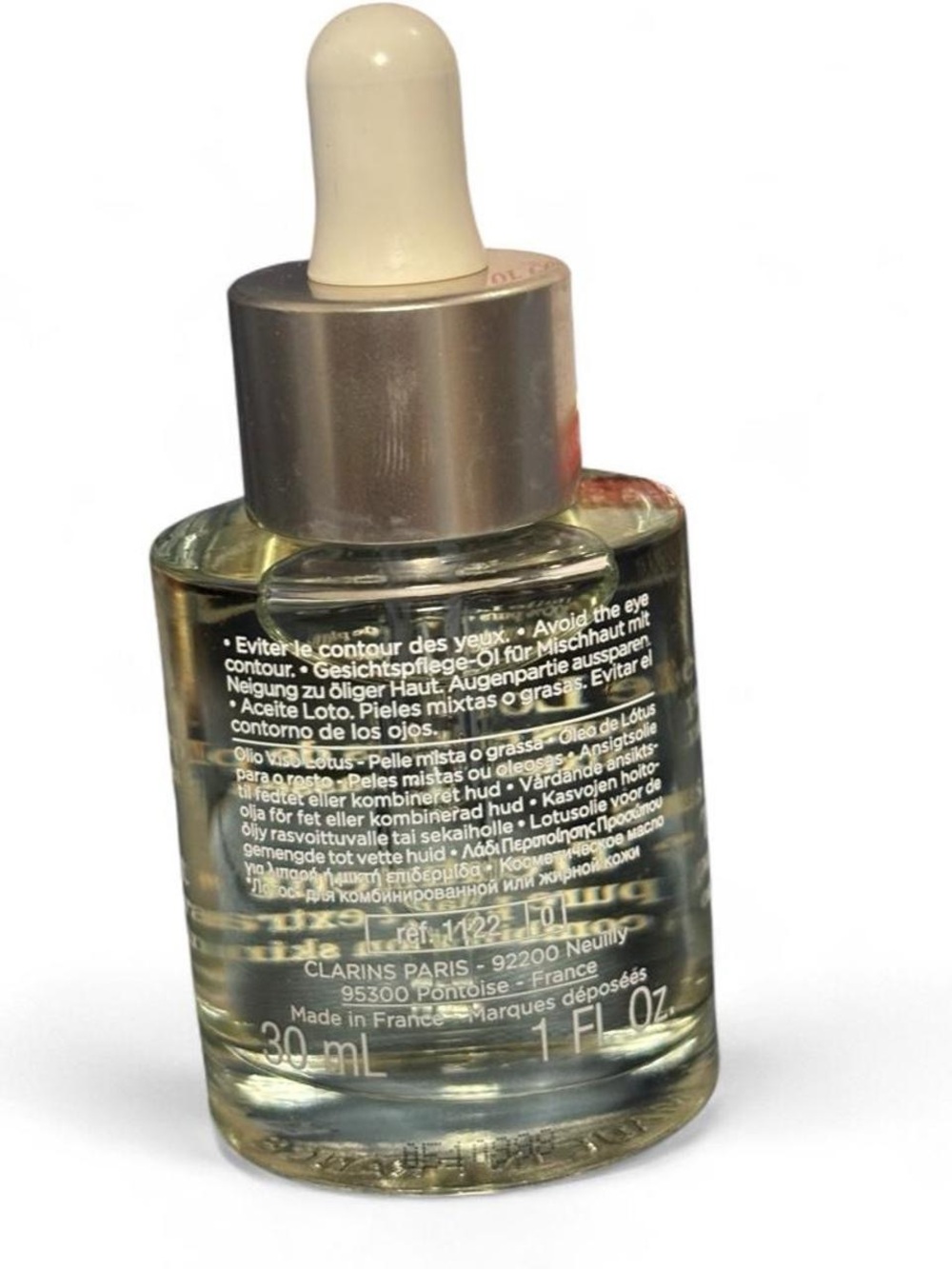 Clarins Lotus Face Treatment Oil - - Picture 3 of 4